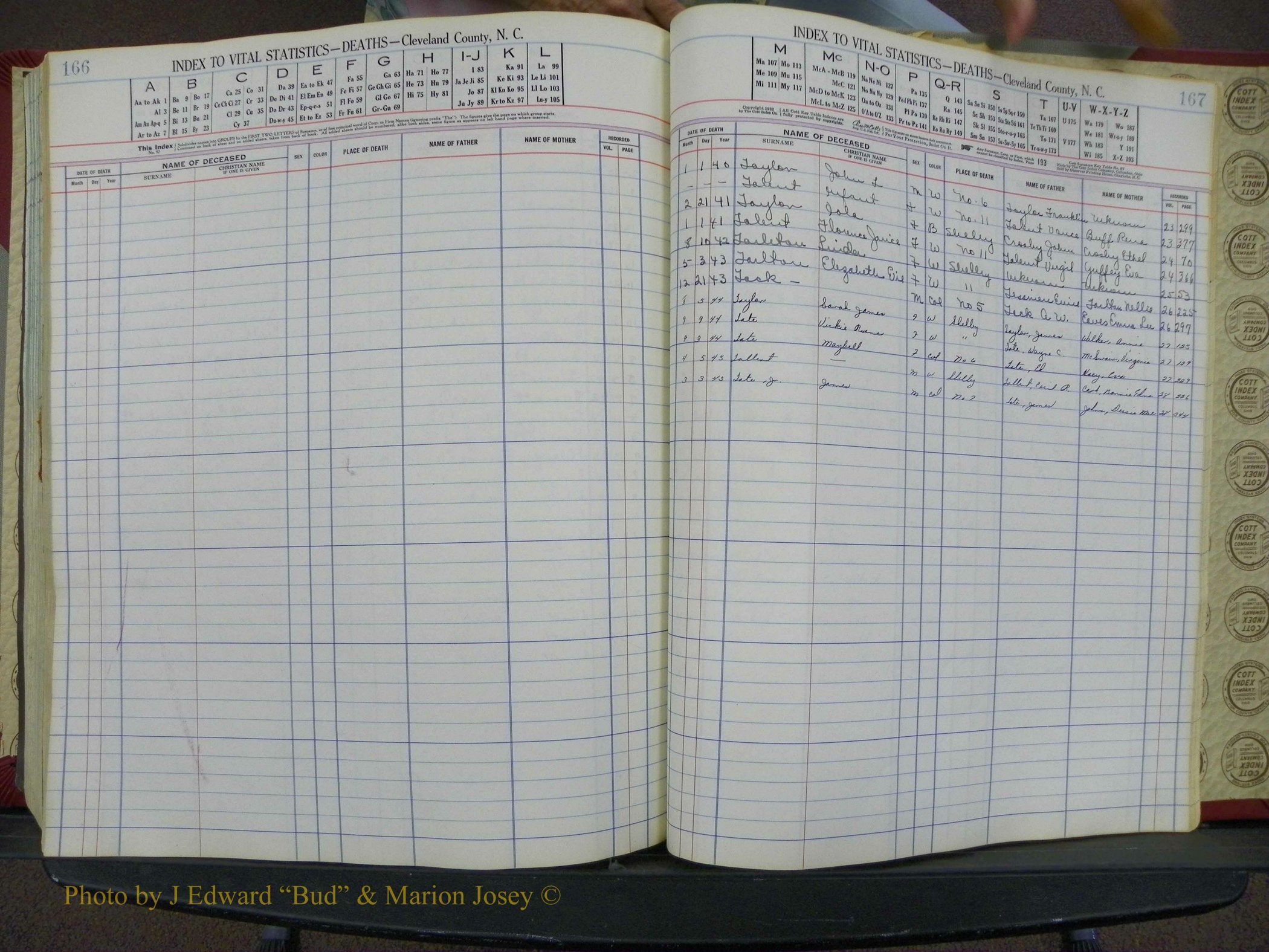 Cleveland Co, NC Deaths, A-Z, 1940-1945 (86).JPG