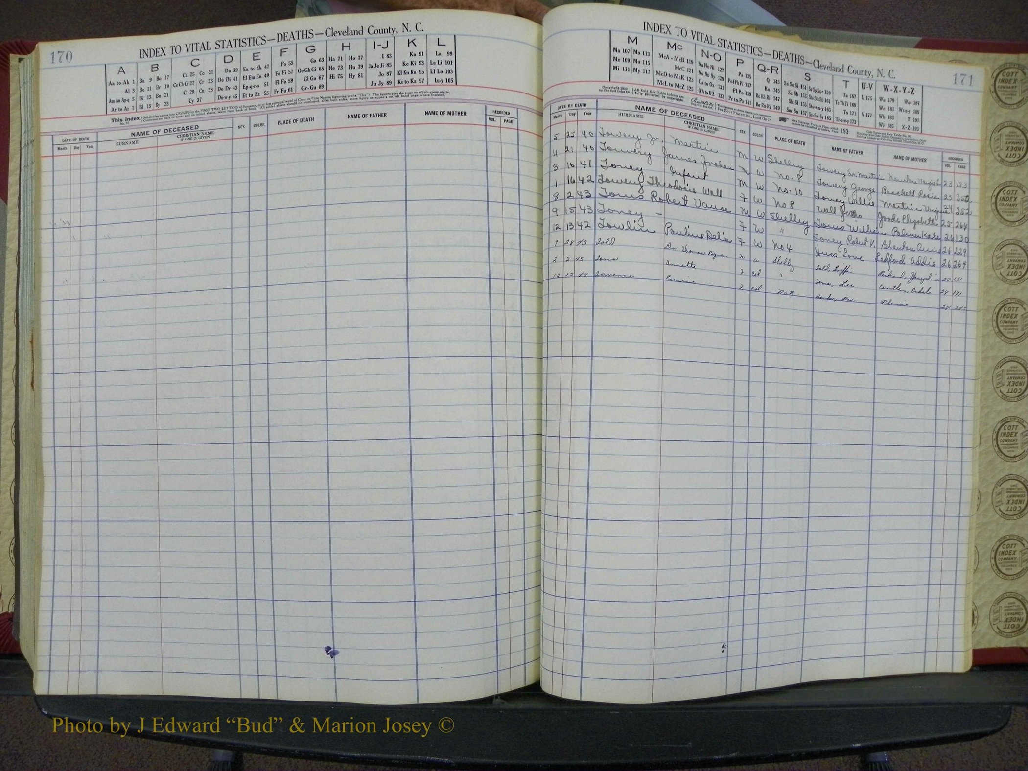Cleveland Co, NC Deaths, A-Z, 1940-1945 (88).JPG
