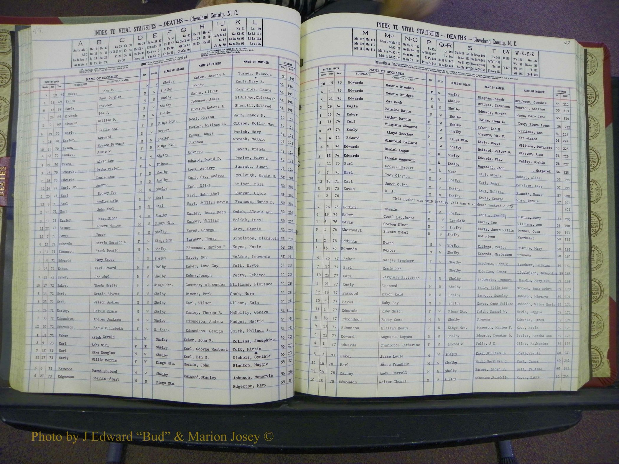 Cleveland Co, NC Deaths, A-Z, 1969-1983 (59).JPG