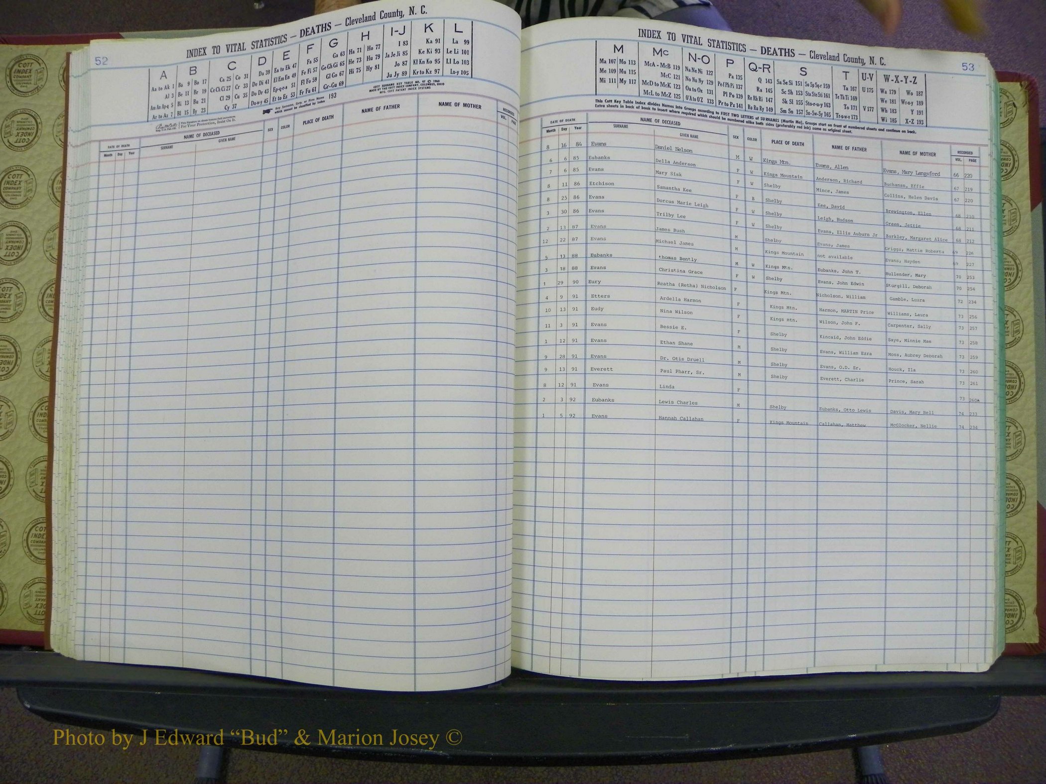 Cleveland Co, NC Deaths, A-Z, 1984-1992 (49).JPG
