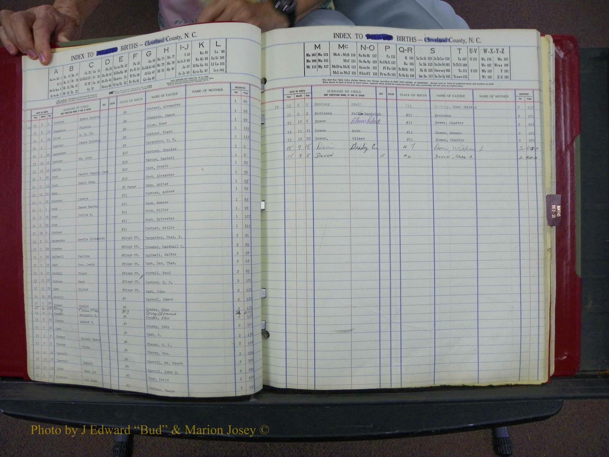 Cleveland Co, NC Delayed Births Thru 1960 (14).JPG