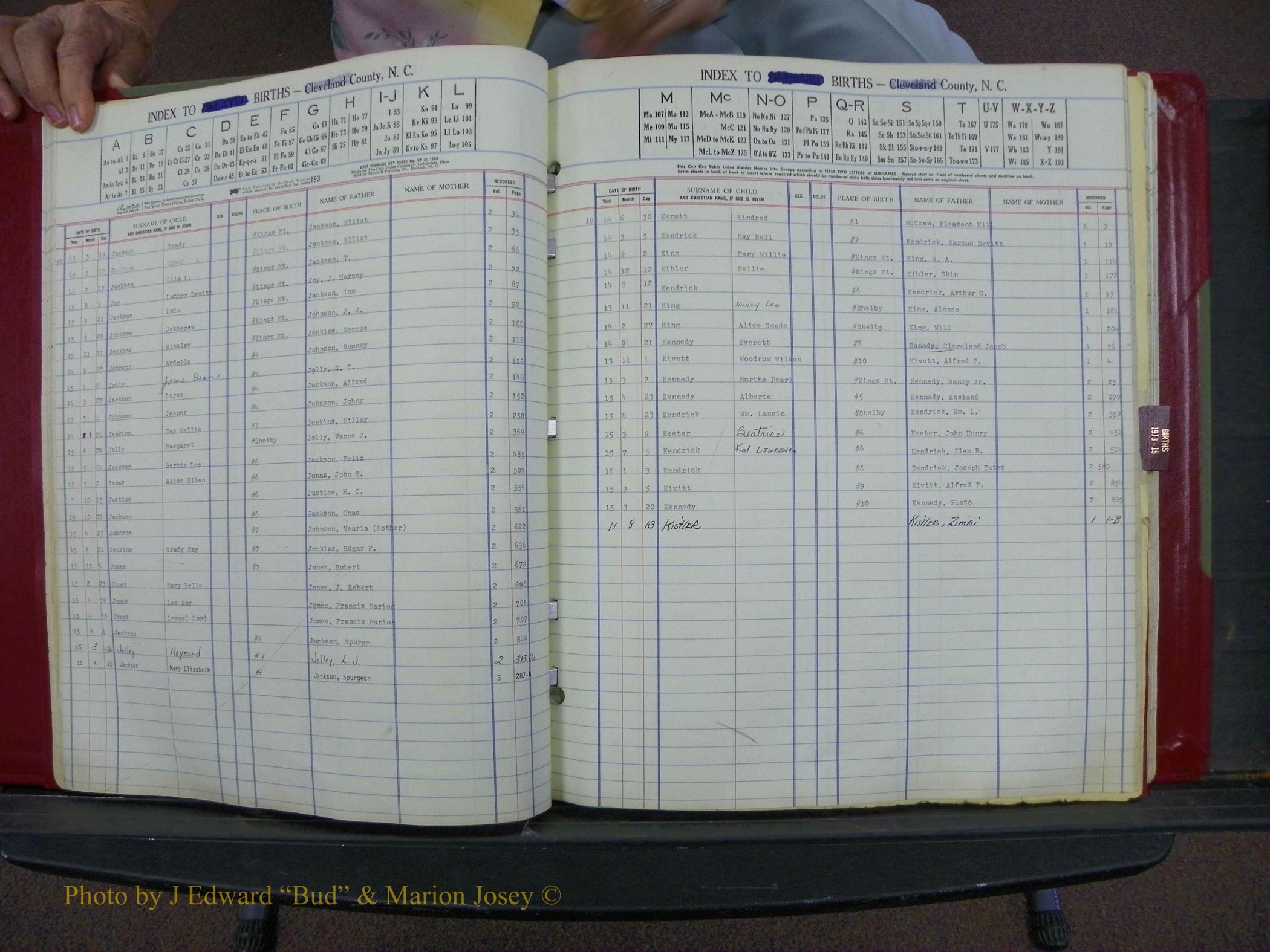 Cleveland Co, NC Delayed Births Thru 1960 (25).JPG