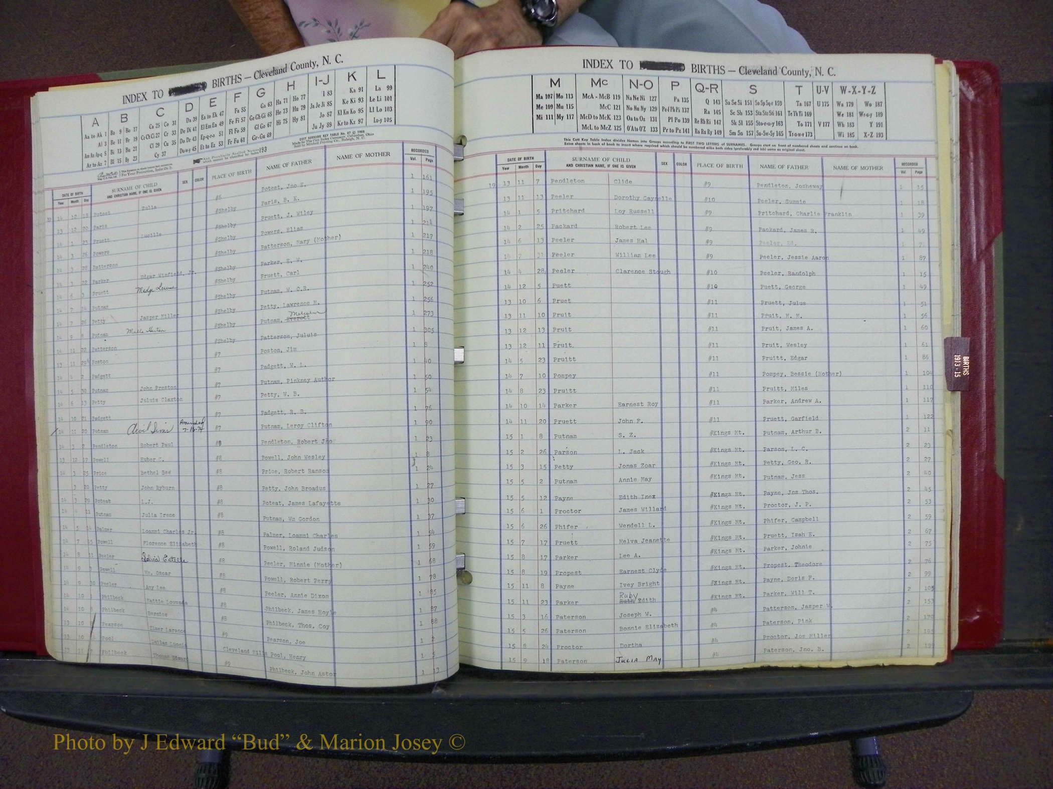 Cleveland Co, NC Delayed Births Thru 1960 (34).JPG