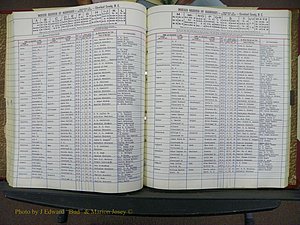 Cleveland Co, NC Marriage Book 7, A-Z, 1945-1968 (121).JPG