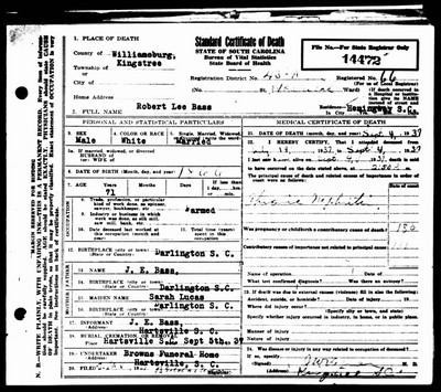 Bass, Robert Lee, Williamsburg Co, SC.jpg