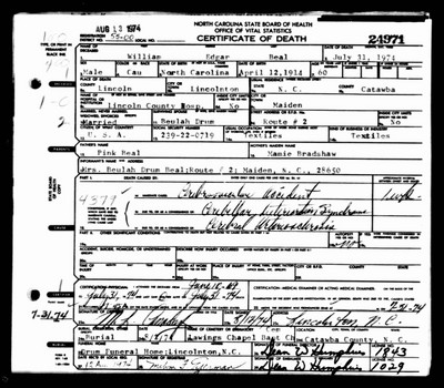 Beal, William Edgar, Lincoln Co, NC.jpg