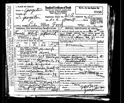 Ford, Lula May Wiggins, Georgetown Co, SC.jpg