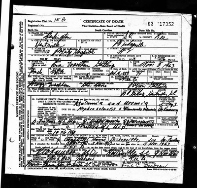 Gatling, Eva Woodham, Darlington Co, SC.jpg