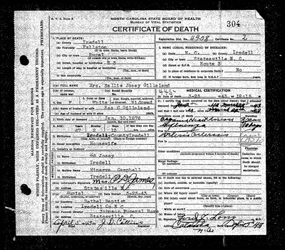 Gilleland, Sally Belle Josey, Iredell Co, NC.jpg
