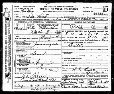 Hair, Ida Charlotte Marlar, Hockley Co, TX.jpg