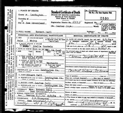 Hall, Robert, Lexington Co, SC.jpg