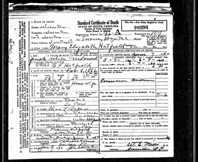 Hatfield, Mary Elizabeth Baker, Sumter Co, SC.jpg