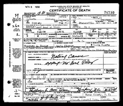 Hauser, Calvin Council, Catawba Co, NC.jpg