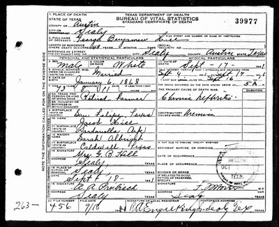 Hill George Benjamin, Austin Co, TX.jpg