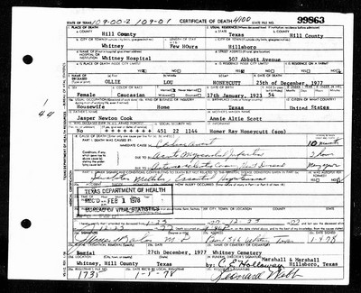 Honeycutt, Ollie Lou Cook, Hill Co, TX.jpg