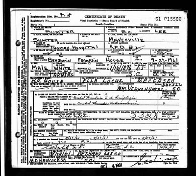 House, Benjamin Franklin, Sumter Co, SC.jpg