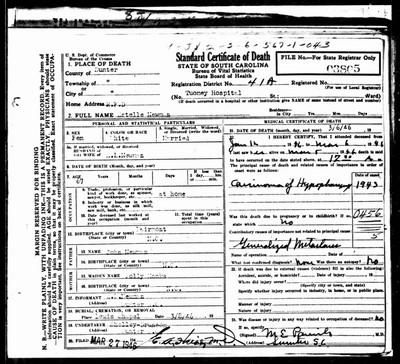 Newman, Estelle Newman, Sumter Co, SC.jpg