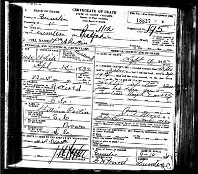 Partin, William A, Sumter Co, SC.jpg