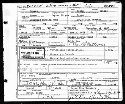 Patterson, Lizzie Wilcox, Brazos Co, TX.jpg