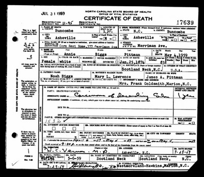 Pittman, Annie Biggs, Halifax Co, NC.jpg