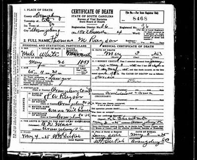 Raysor, Thomas M, Orangeburg Co, SC.jpg