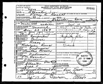 Roach, Perry Rudolphus Jr, Cass Co, TX.jpg