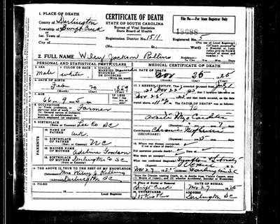 Rollins, Wiley Jackson, Darlington Co, SC.jpg