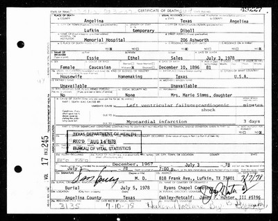 Sales, Essie Ethel Sterling, Angelina Co, TX.jpg