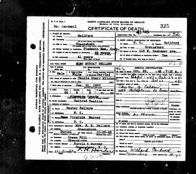 Sellars, Elmo Murray, Guilford Co, NC.jpg
