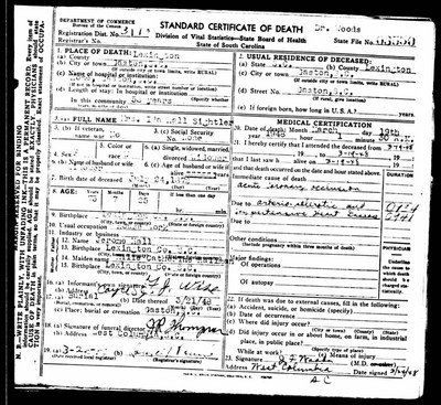 Sightler, Ida Hall, Lexington Co, SC.jpg