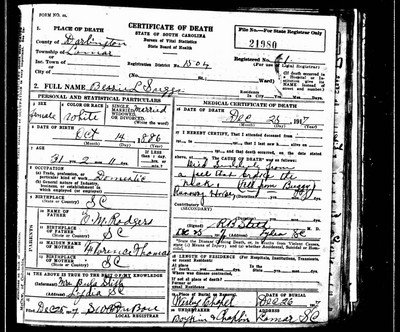 Suggs, Elizabeth Rodgers, Darlington Co, SC.jpg