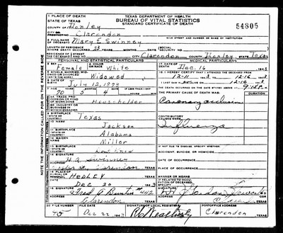 Swinney, Mary Elizabeth Jackson, Donley Co, TX.jpg
