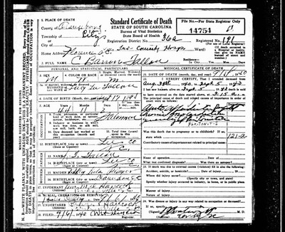 Tallon, Clarendon Barron, Orangeburg Co, SC.jpg