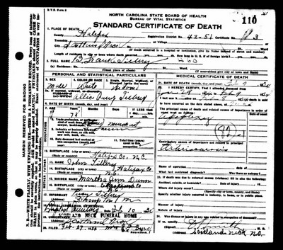 Tillery, Benjamin Frank, Halifax Co, NC.jpg