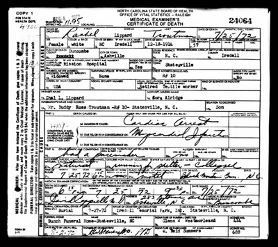 Troutman, Rachel Lippard, Buncomb Co, NC.jpg