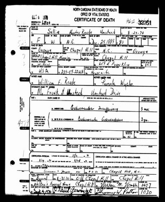 Umstead, Sallie Hunter Reade, Orange Co, NC.jpg