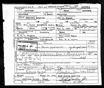 Vannoy, Sarah Elizabeth Douglas, Anderson Co, TX.jpg