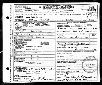 Warren, Fannie W McMahon, Harris Co, TX.jpg