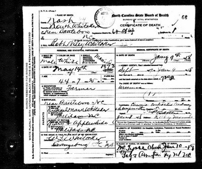 Whitaker, Robert Wiley, Nash Co, NC.jpg