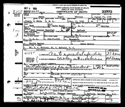 Whitley, Annie Pearl Knight, Halifax Co, NC.jpg