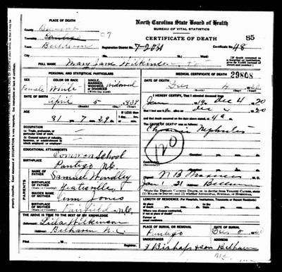 Wilkinson, Mary Jane Windley, Beaufort Co, NC.jpg