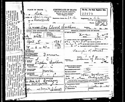 Woodham, Asa Edward, Lee Co, SC.jpg