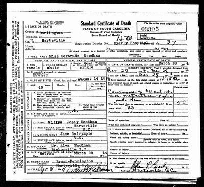 Woodham, Gertrude, Darlington Co, SC.jpg