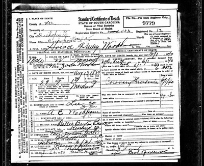 Woodham, Horace Greeley, Lee Co, SC.jpg