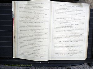 Dooly Co, GA, Marriages, Book, G, 1913-1930 pg 008-009.JPG