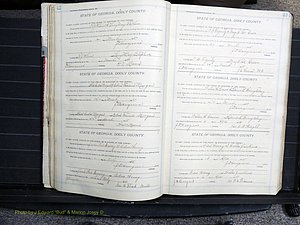 Dooly Co, GA, Marriages, Book, G, 1913-1930 pg 042-043.JPG