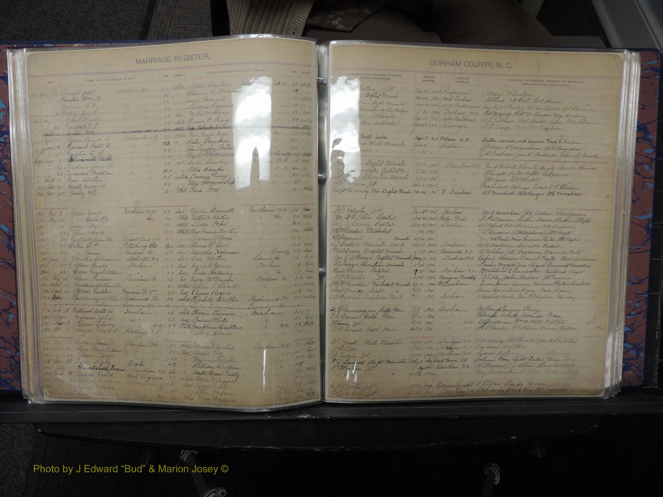 Durham Co, NC, Marriages, Male Index, 1902-1910 (133).JPG