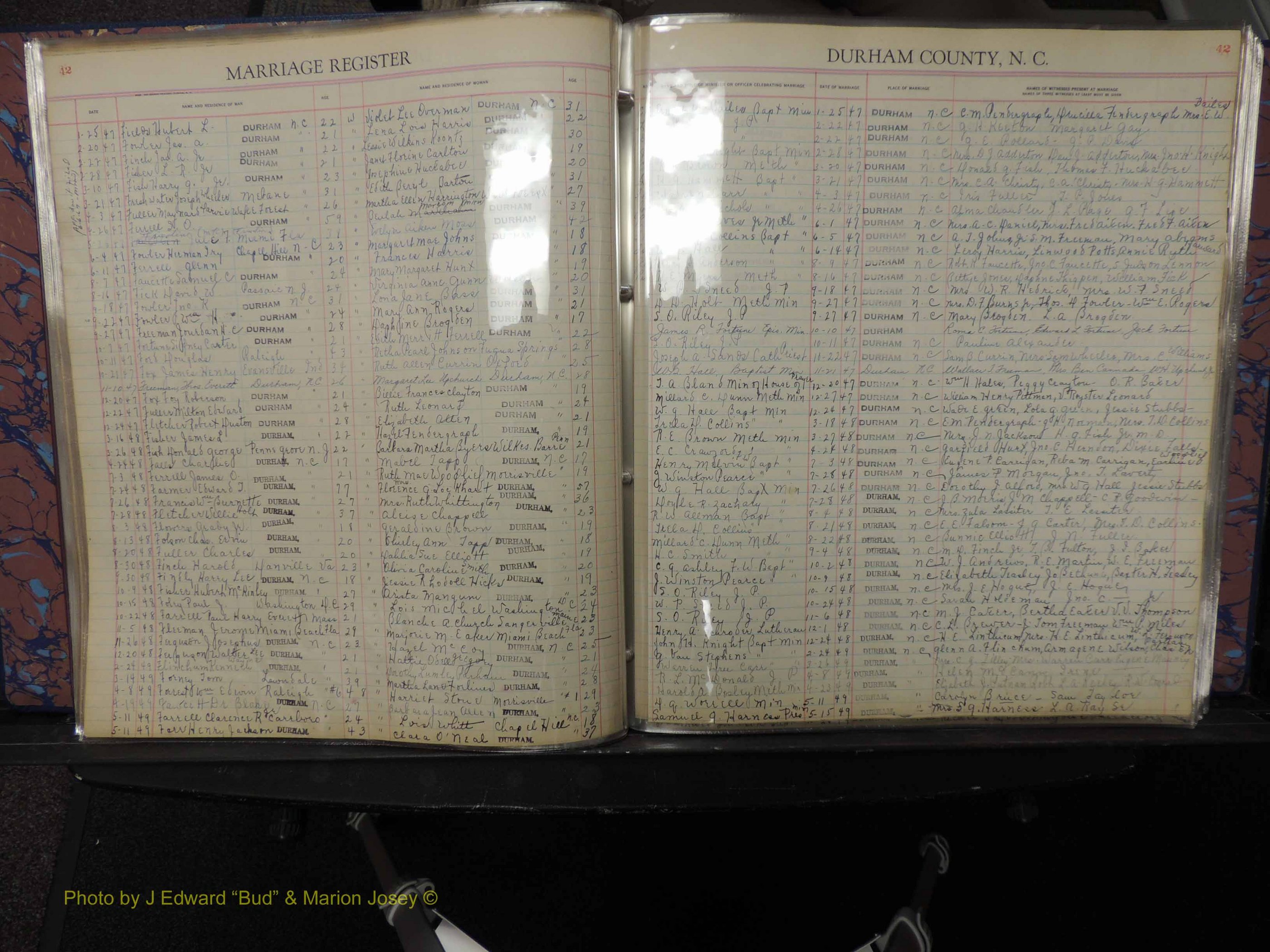 Durham Co, NC, Marriages, Male Index, 1944-1951 (140).JPG