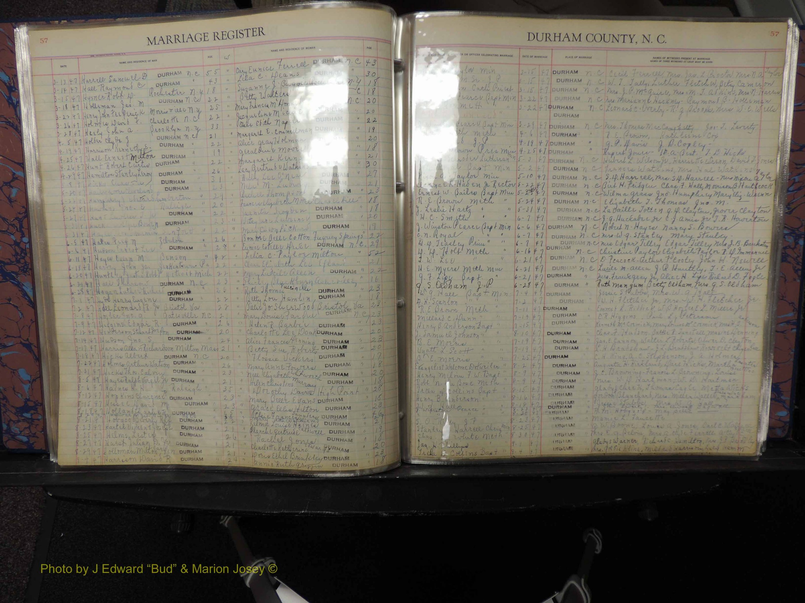 Durham Co, NC, Marriages, Male Index, 1944-1951 (154).JPG
