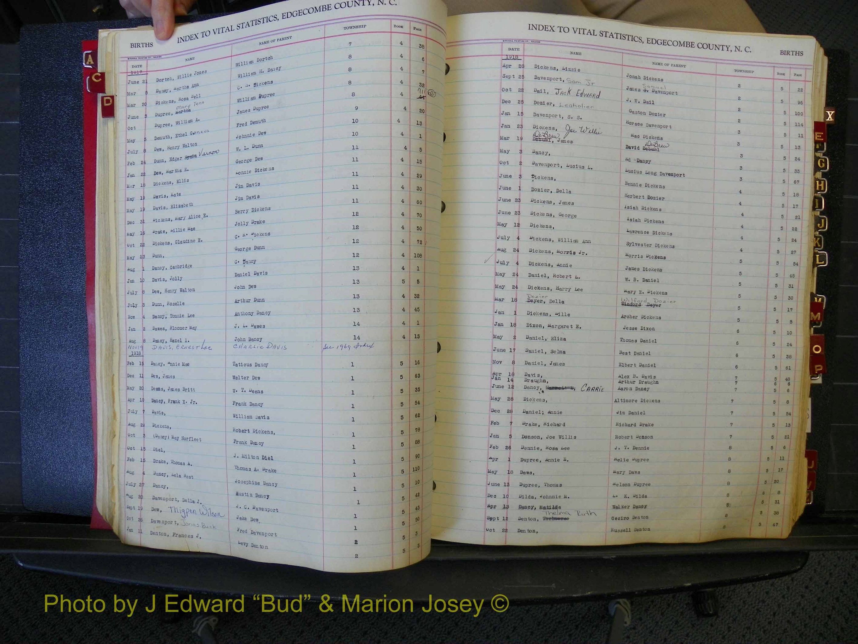 Edgecombe Births, A-Z, 1914-1933 (183).JPG